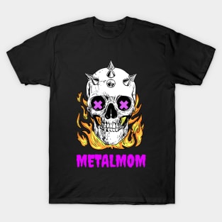 Heavy Metal - Metal Mom T-Shirt